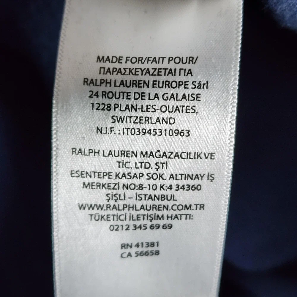 Polo‎ Ralph Lauren Mens Navy Blue Colorblock Fleece Shorts Medium Casual  EUC